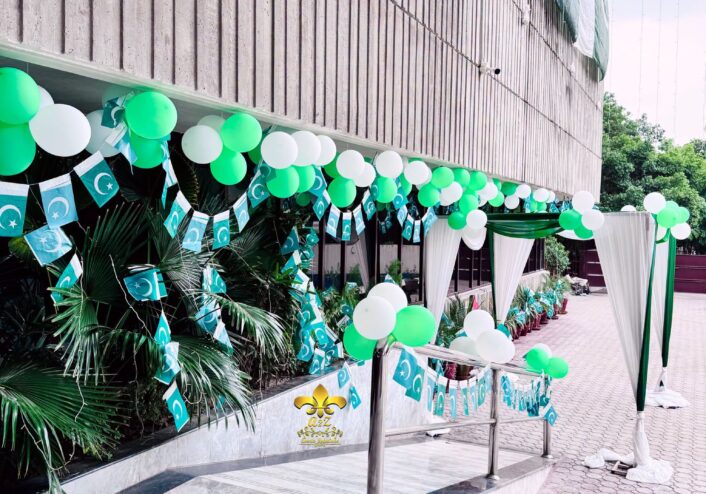 pakistan day, indepedence day, 14th august, white & green theme