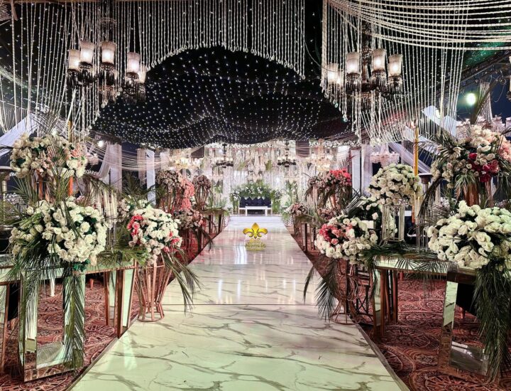fairy lights decor, events planners, catering setup, wedding management