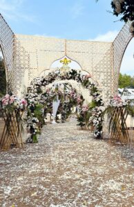 western style entrance, events management, wedding designers, destination wedding