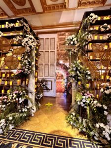 grand wedding entrance, wedding decor, catering company, event designers