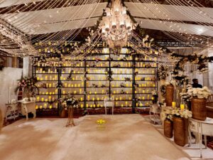 candles stand, aesthetic decor, luxury setup, console tables
