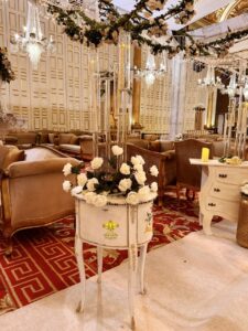 floral decor, wedding management, chandeliers, events services