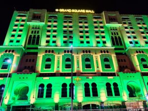 jashn-e-azadi-fairy-lights corporate event, themed building lighting, event designers, event services