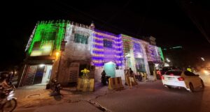 street decor, building lighting, event setup, management services
