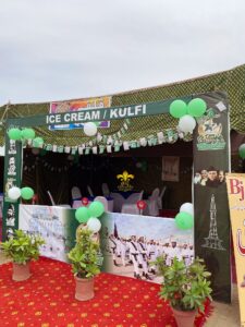 food stalls, balloons decor, buntings, events designers