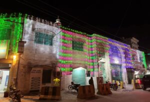 eid milad un nabi lighting, commercial building lights, corporate planners, events services