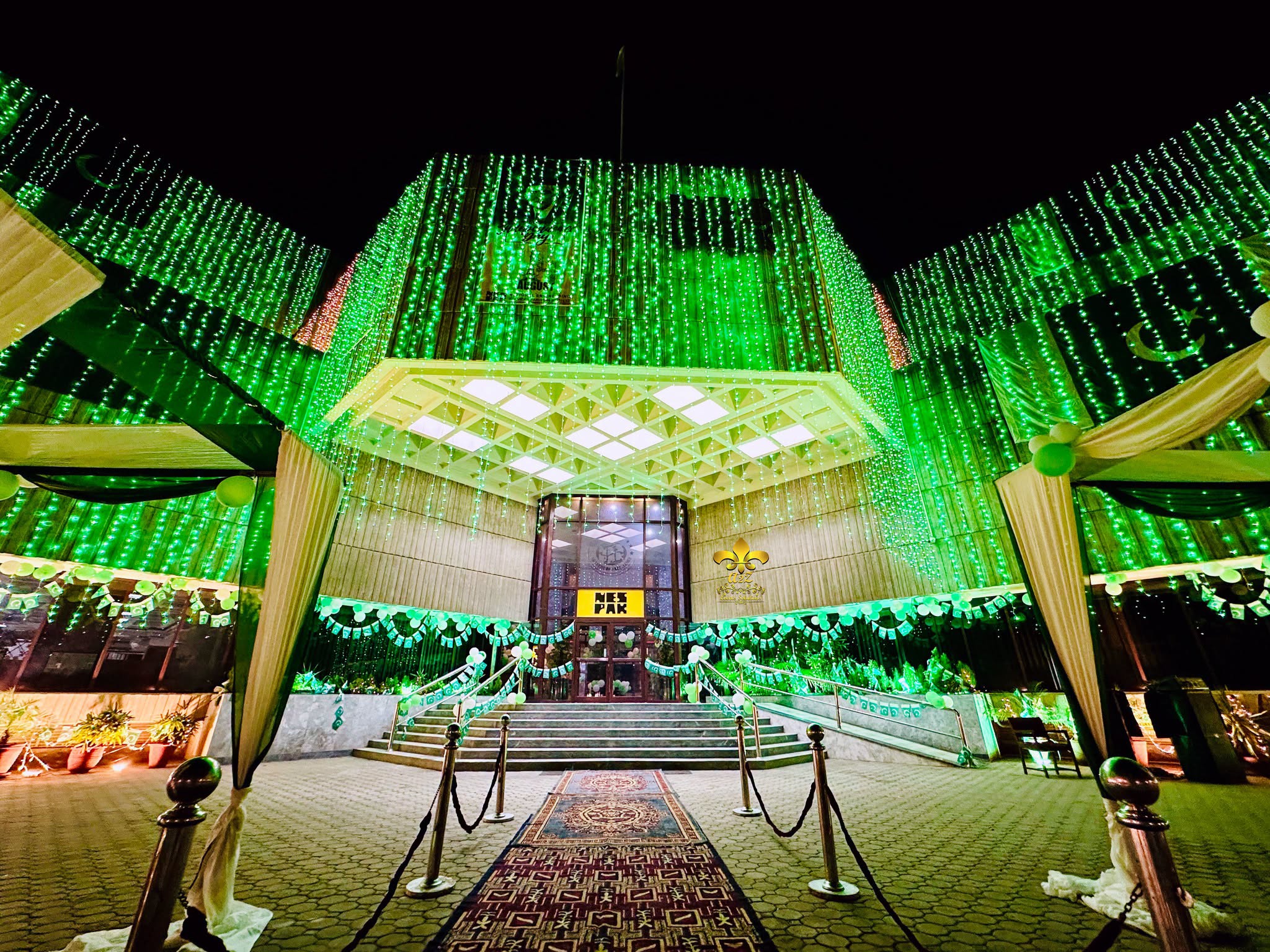 fairy lights decor, themed setup, company event, events management