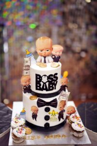 customized-birthday-cake birthday cake, themed cake, boss baby cake, party cake