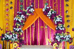 indoor-mayoun-backdrop wedding designers, events services, catering company, wedding decor