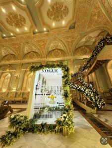 floral decor, wedding designers, selfie corner, events services