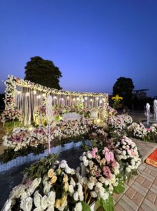 stage decor, wedding stage, nikkah stage, stage designers
