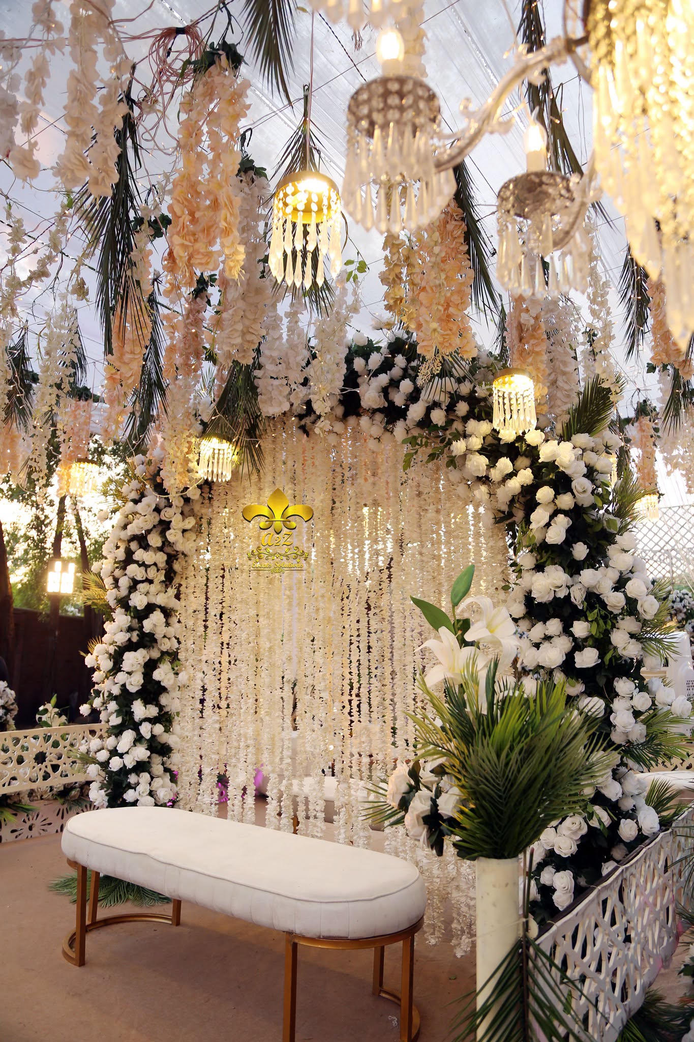 hanging garden, event designers